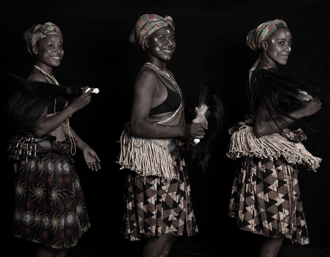 portraits of Zambian Cultural Performance at the Zambian pavilion  - MEP01689